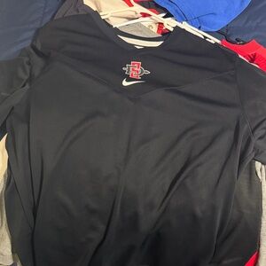 San Diego State Nike Black Sleeve Men's Tee